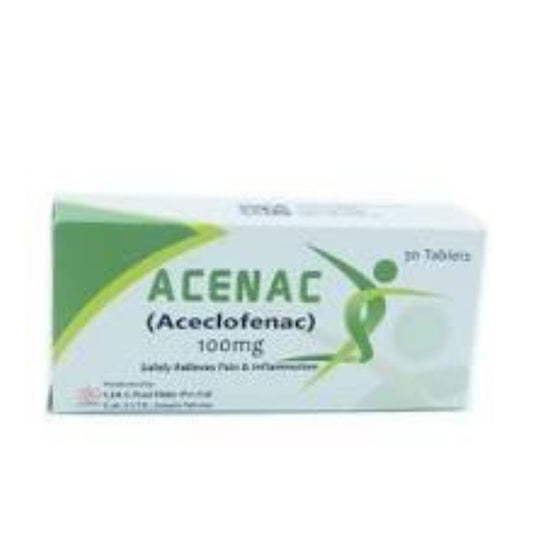 Acenac Tab 100 Mg 3X10'S