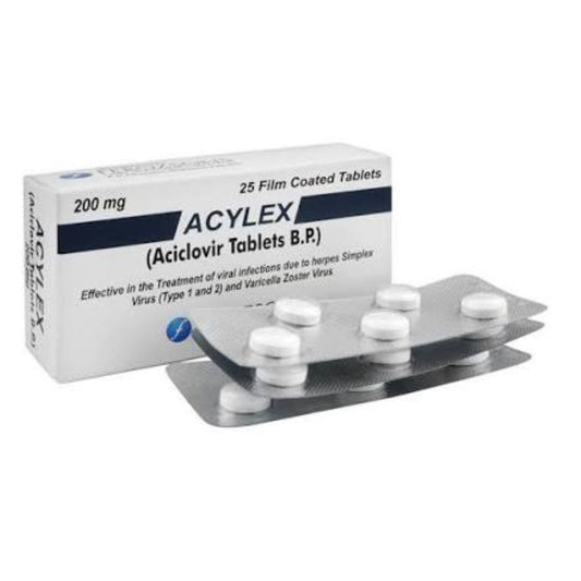 Acylex Tab 200 Mg 5X5'S