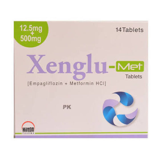Xenglu-Met 12.5Mg/500Mg Tab 28'S