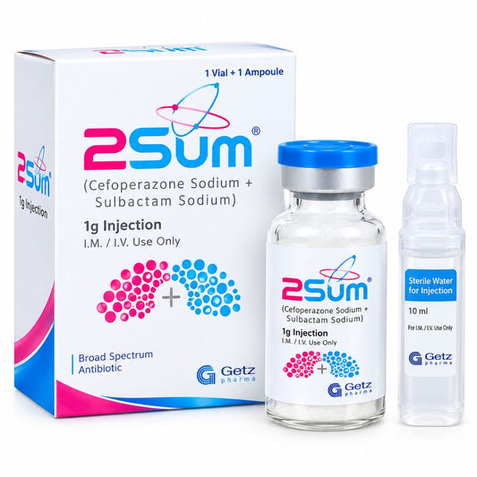 2Sum Im/Iv انجکشن 1G (1 باکس = 1 انجکشن) 
