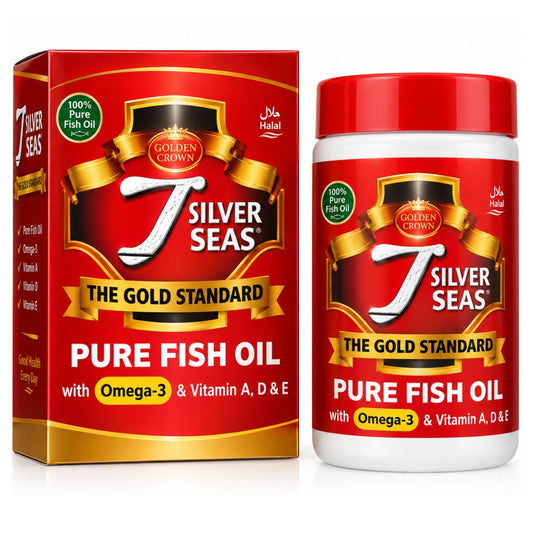 7Ilver Seas Fish Capsule (1 Box = 60 Capsules)