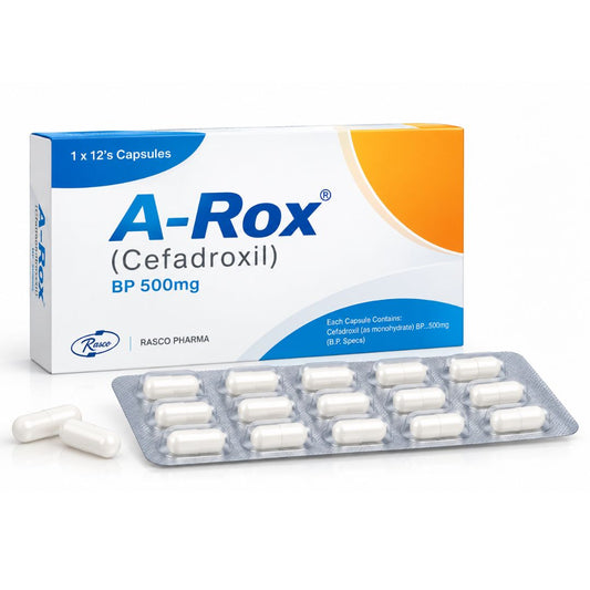 A-Rox Tab 500Mg 12'S
