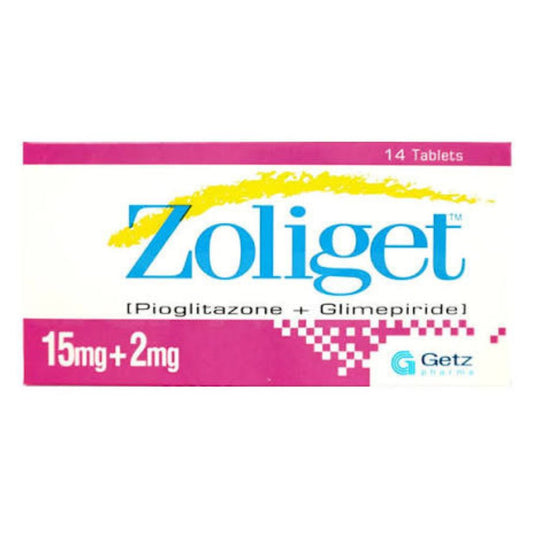 Zoliget Tab 15/2 Mg 14S