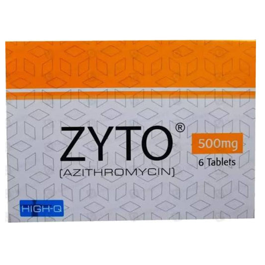 Zyto 500Mg Tab 6'S