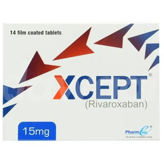 Xcept 15Mg Tab 14S