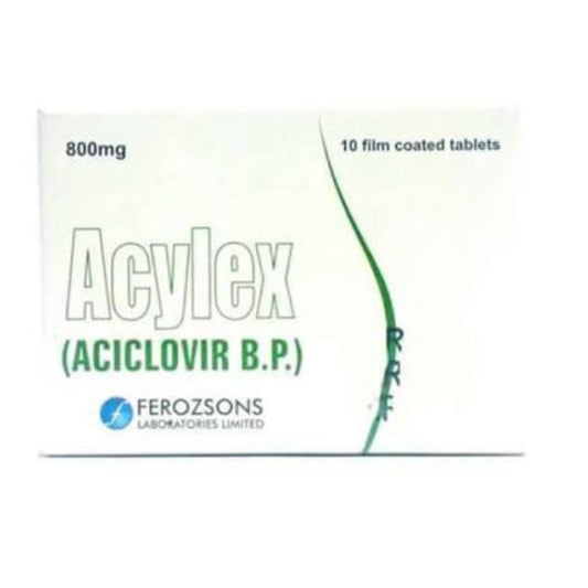 Acylex Tab 800 Mg 10'S