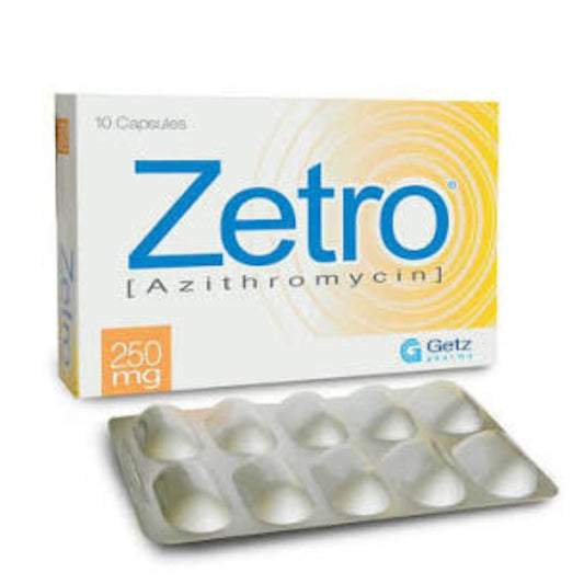 Zetro Cap 250 Mg 10S