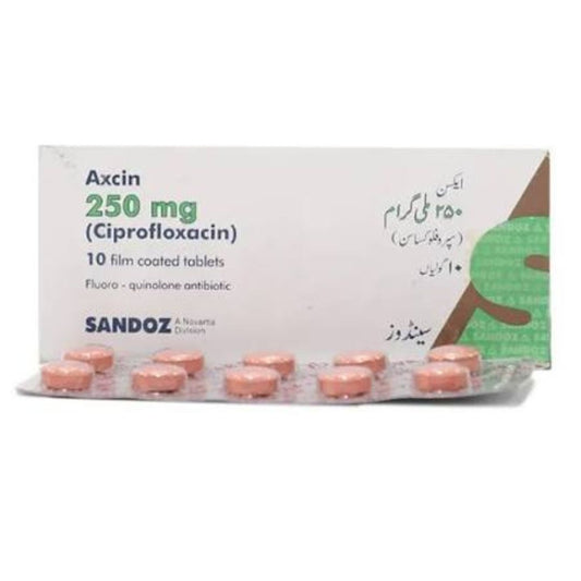 Axcin Tab 250 Mg 10'S