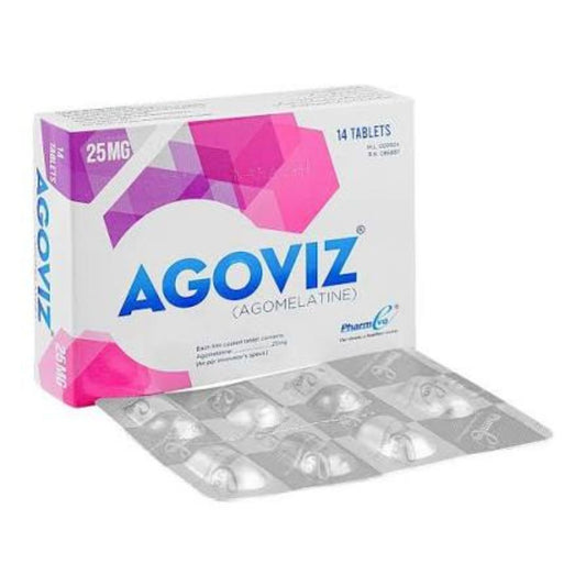 Agoviz 25Mg Tab 14'S