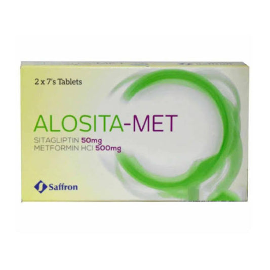Alosita-Met 50/500Mg Tab 14S