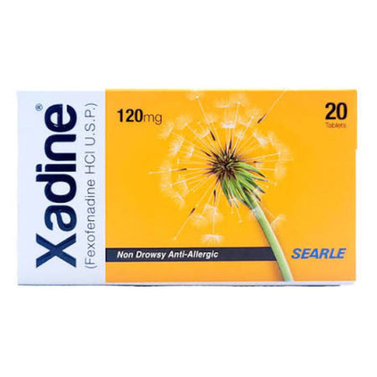 Xadine Tablet 120Mg 20S