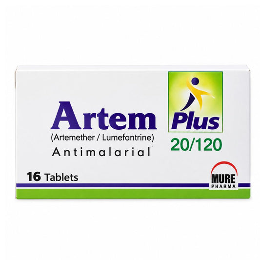 Artem Plus 20/120Mg Tab 16S