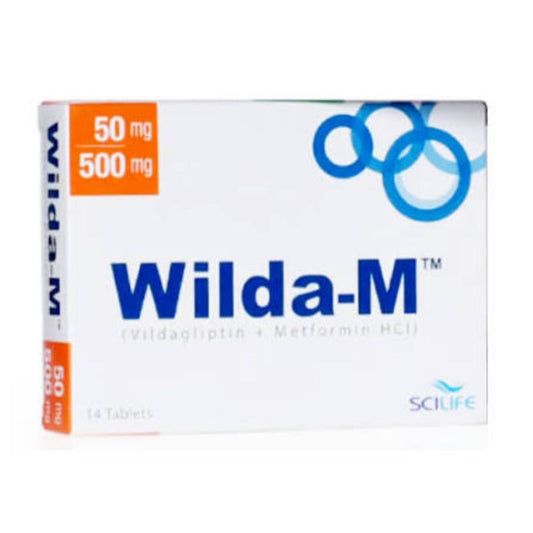 Wilda-M 50/500 Mg Tab 14S