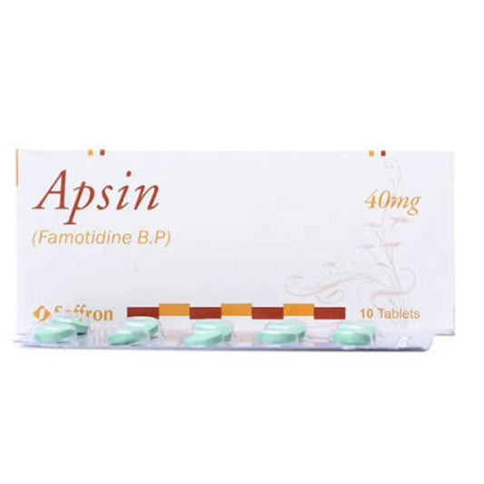 Apsin Tab 40 Mg 10'S