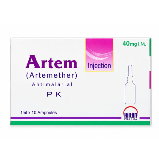 Artem 40Mg Inj. 10'S