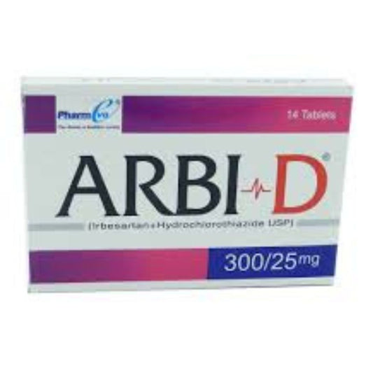 Arbi-D 300/25Mg Tab 30S