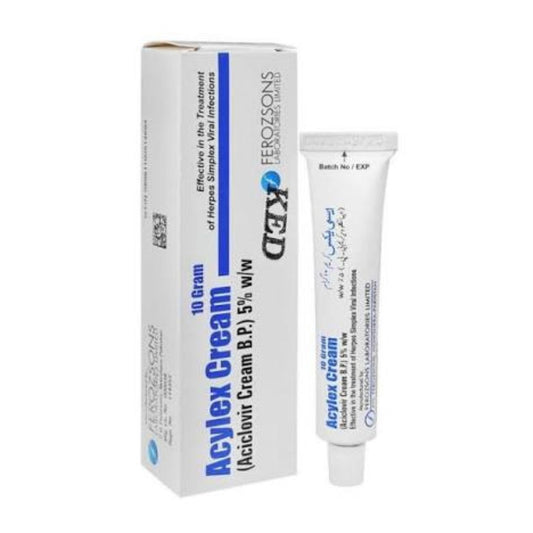 Acylex Cream 5% 10Gm 1,S