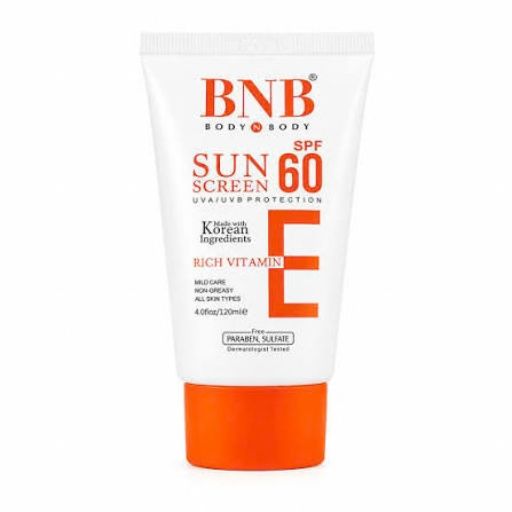 BNB Vit-E Sun Block Spf 60 120ML