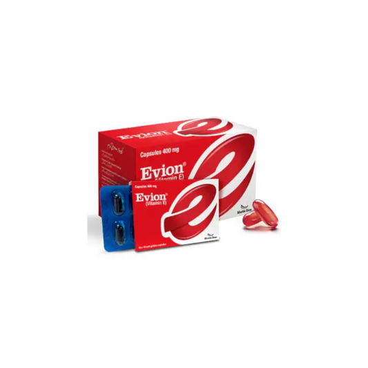 Evion Capsules 400Mg (1 Strip = 10 Capsules)