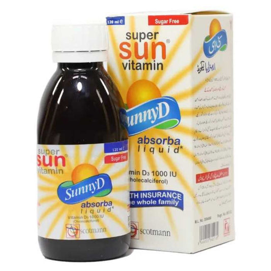 SUNNY D LIQUID 120ML 1'S