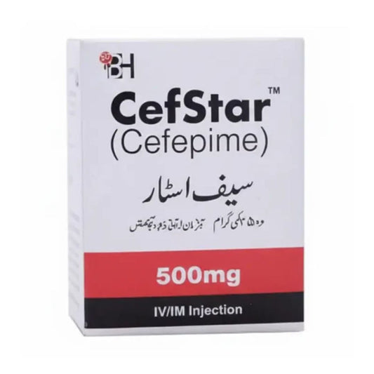 CEFSTAR 500MG INJ IV/IM 1 S