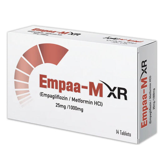 EMPAA M XR 25-1000MG TAB