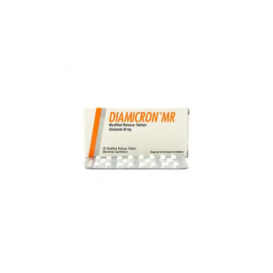 Diamicron Mr Tablets 60Mg 20,s (1 Strip = 10 Tablets)