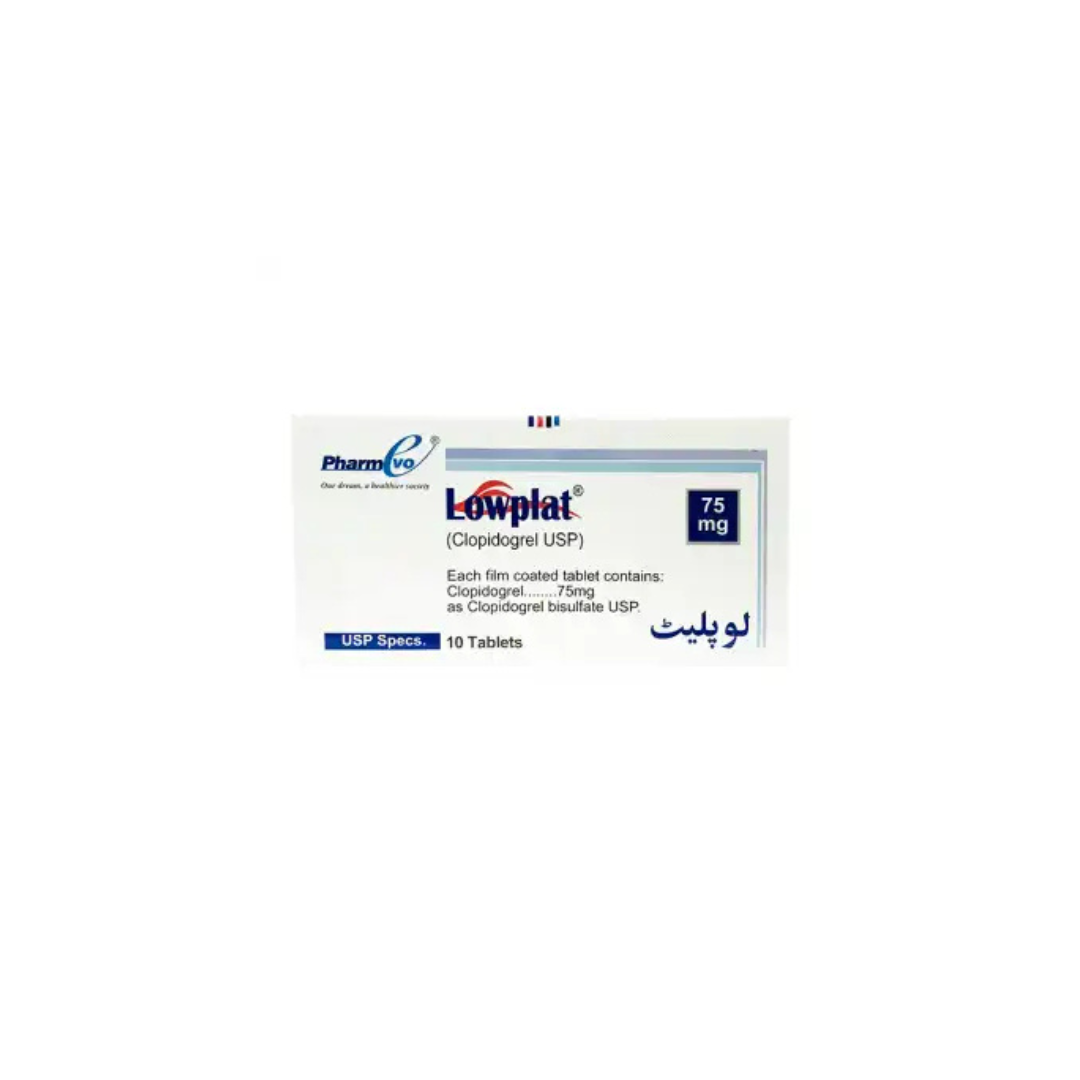 Lowplat Tablets 75Mg 10,s (1 Strip = 10 Tablets) – PILL BOX