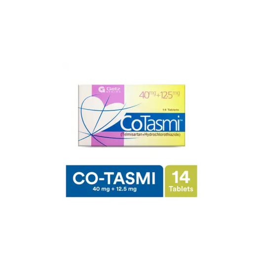 Co-Tasmi گولیاں 40/12.5Mg (1 پٹی = 7 گولیاں) 