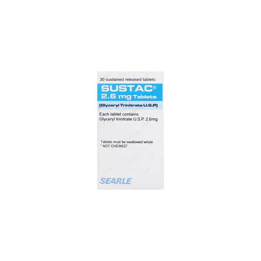 Sustac Tablets 2.6Mg (1 Bottle = 30 Tablets)
