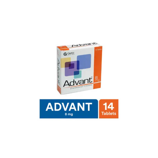 Advant Tablets 8Mg  14,s (1 Strip = 7 Tablets)