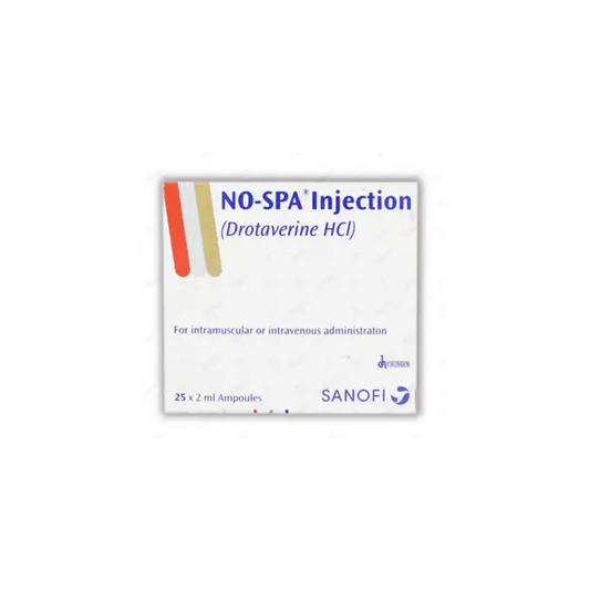 No-Spa Im/Iv Injection 40Mg 25,s (1 Box = 25 Ampoules)