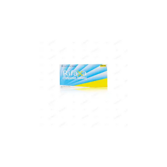 Rifaxa Tablets 200Mg 10,s (1 Strip = 10 Tablets)
