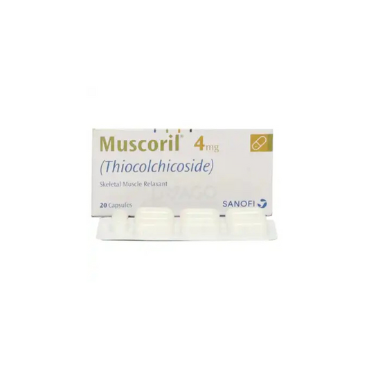 Muscoril Capsules 4Mg 20,s (1 Strip = 10 Capsules)