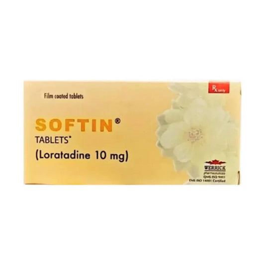 Softin Tablets 10Mg 30,s (1 Strip = 10 Tablets)