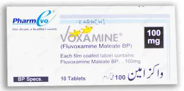 Voxamine Tablets 100Mg 10,s (1 Strip = 10 Tablets)