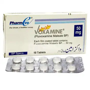 Voxamine Tablets 50Mg 10,s (1 Strip = 10 Tablets)