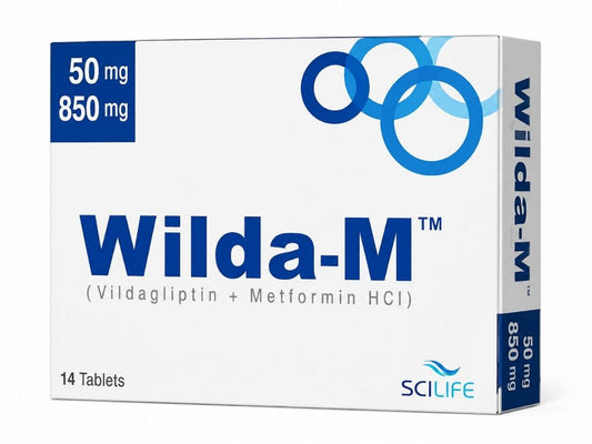 Wilda-M 50Mg+850Mg Tab 14S