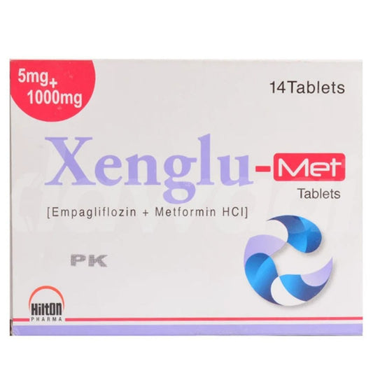 Xenglu-Met 5Mg/1000Mg Tab 14S