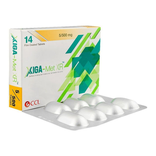 Xiga-Met Xr 5/500Mg 14S