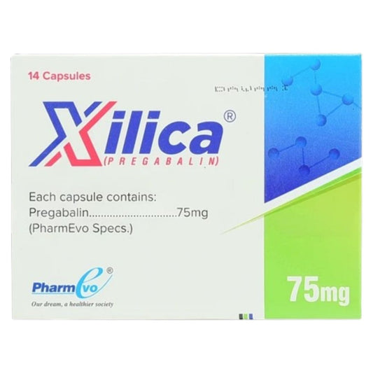 Xilica 75Mg Cap 14S