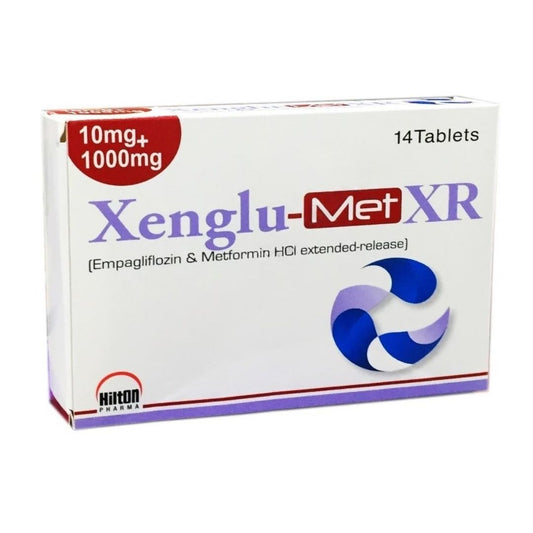 Xenglu-Met Xr 10/1000Mg Tab 14Sbt