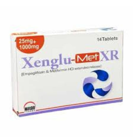 Xenglu-Met Xr 25Mg/1000Mg Tab 14'Sbt