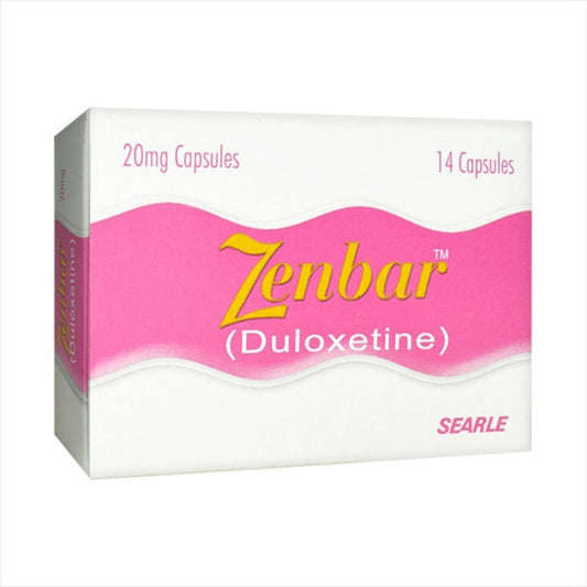 Zenbar 20Mg Cap 14S
