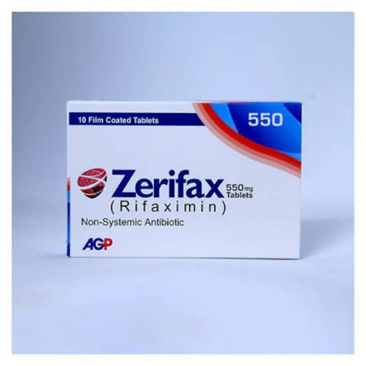 Zerifax 550Mg Tab 10S