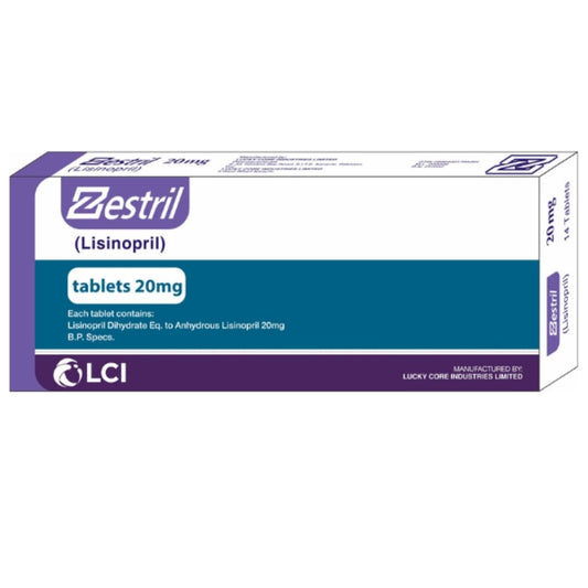 Zestril 20Mg Tab 14 S