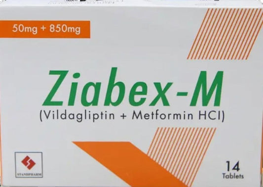 Ziabex-M 50+850Mg 14S Temp