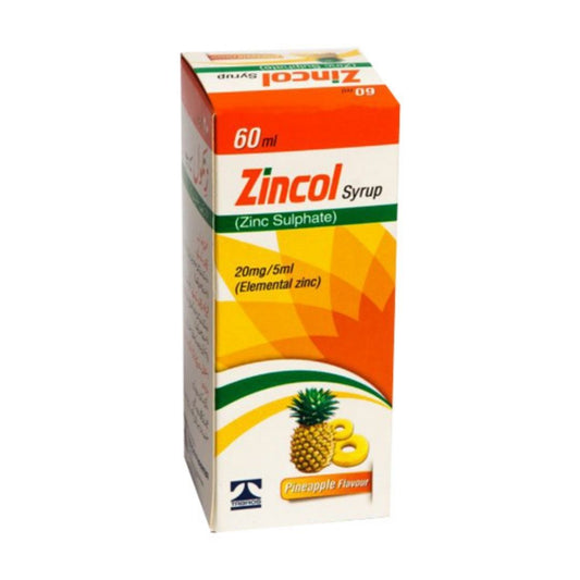 Zincol Syp 20 Mg 60 Ml