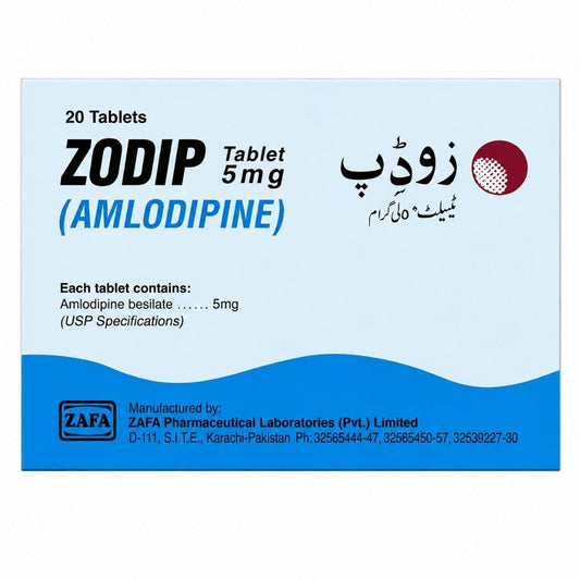 Zodip Tab 5 Mg 2X10S