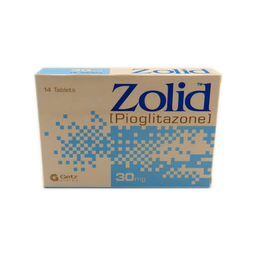 Zolid Tab 30 Mg 14'S